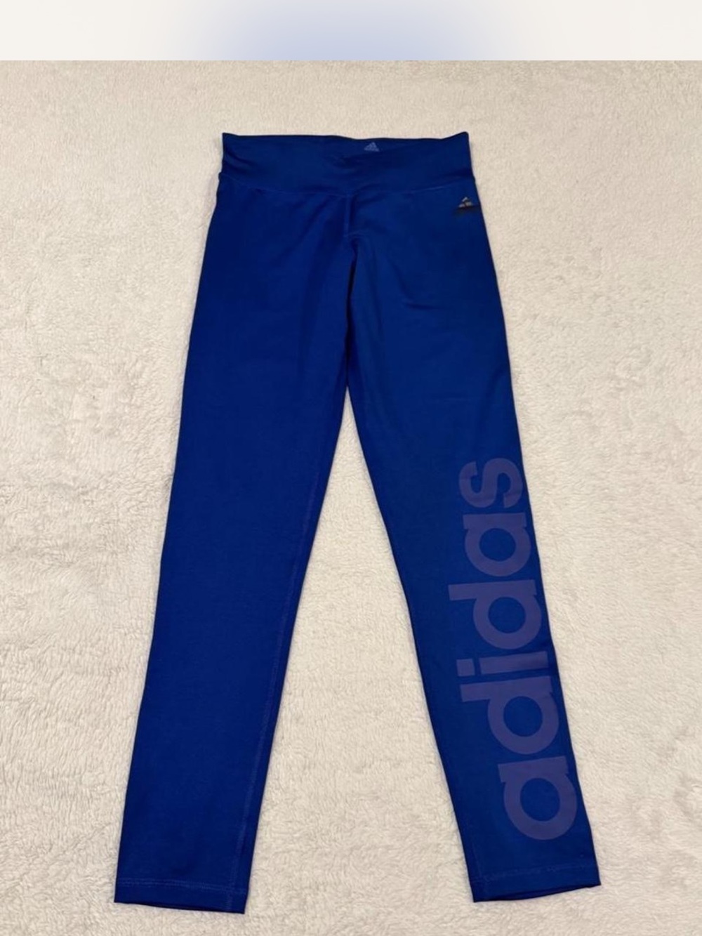 adidas Royal Blue Long Tight - Mid Rise